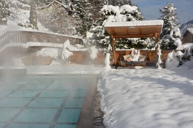 Auszeit nehmen im Winterurlaub in Österreich | © Hotel Alpenblick