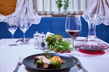Kulinarisches Erlebnis im Hotel Alpenblick  | © Nikolaus Faistauer Photography