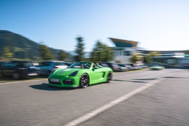 Zahlreiche Porsche gab es zu Bestaunen | © Zell am See-Kaprun Tourismus