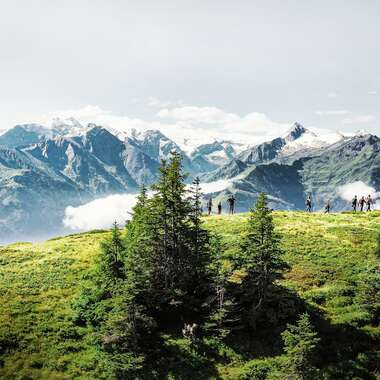 Panorama Trail with a view of the Kitzsteinhorn | © Harry Liebmann 