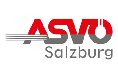 Logo of the sponsor ASVOE Salzburg with red and gray text and event reference. | © ASVÖ Salzburg