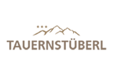 Logo featuring mountain silhouettes and the text 'Tauernstüberl' below. | © Tauernstüberl