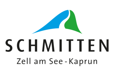 Logo for Schmitten, Zell am See-Kaprun, featuring stylized mountains in blue and green. | © Schmittenhöhe